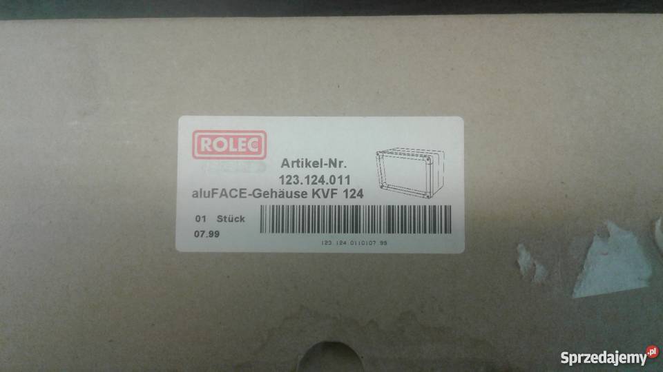 Promocja Aluminiowa obudowa ROLEC KVF 124 Elektronika Warszawa sprzedam