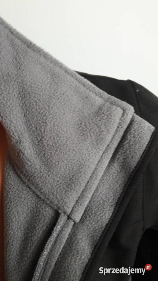 Bluza ocieplana czarna Clique nowa czarny Głuchołazy