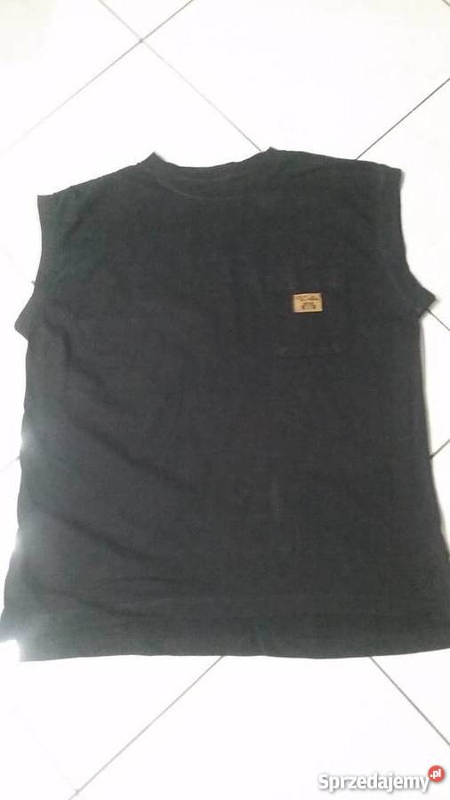 tshirt męski koszulka czarna Kielce