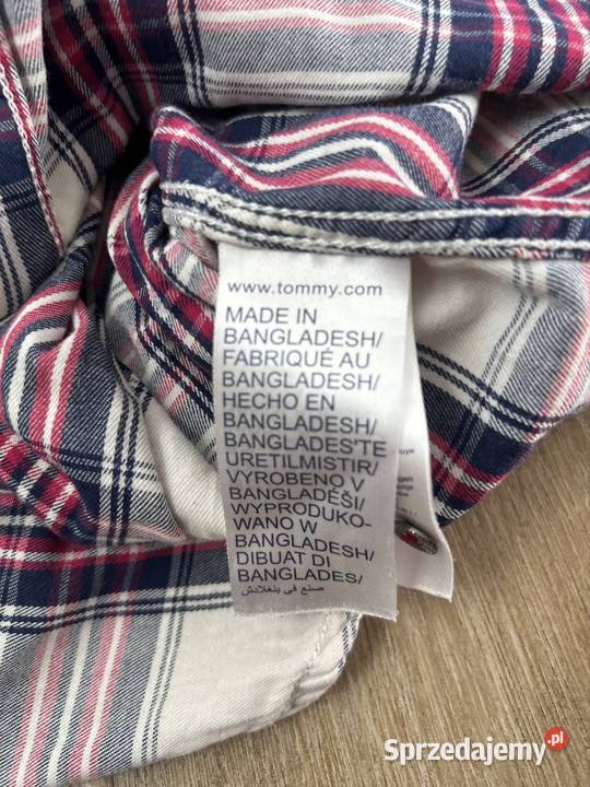 Koszula Tommy Hilfiger XS koszula w kratkę Tommy Wyszków