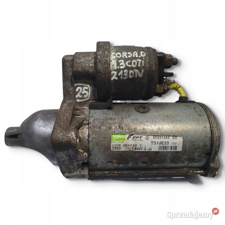 ROZRUSZNIK Opel Corsa D 13 CDTI valeo 55221292 osobowe Chełm