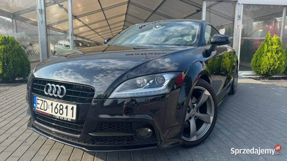 Audi TT Coupe Audi TT 8J 20062013 czarny Zduńska Wola