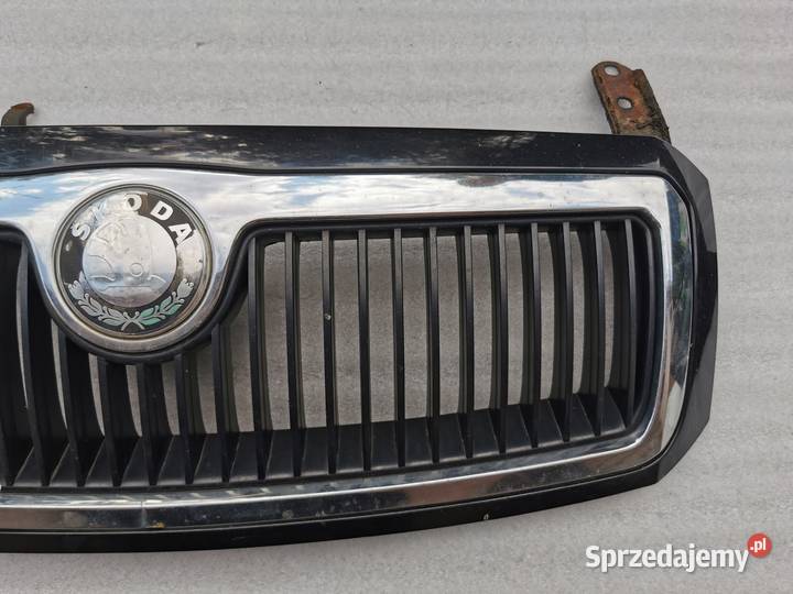 Atrapa Grill Kratka Skoda Fabia I 9910 Czarny Karoseria Wyszków