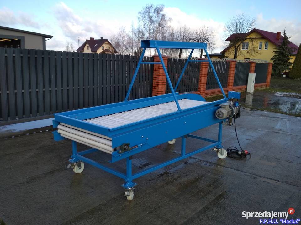 Nowy stół rolkowy selekcyjny S250 producent Wilczkowice Górne