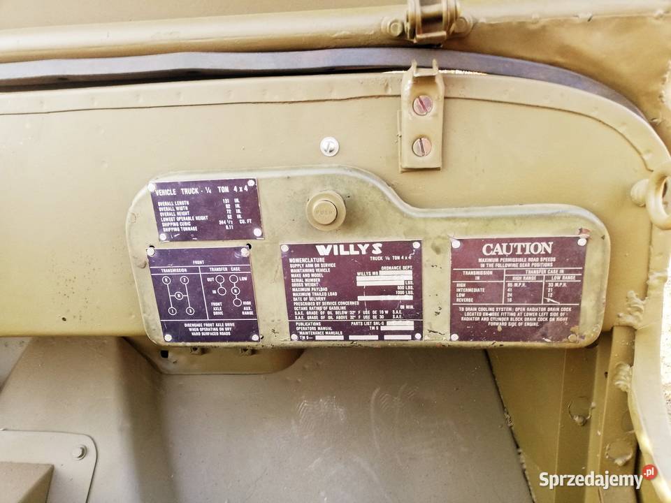 Jeep Willys MBCJ 1949 Leśno
