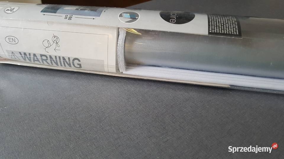 Rolety zaciemniające 46x160 1 nowa i 3 demontażu biały