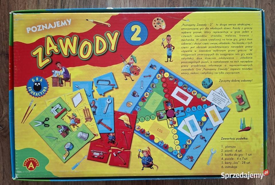 Poznajemy zawody 2 gra planszowa Zielona Góra sprzedam