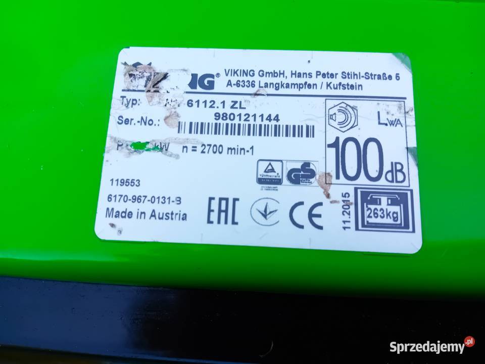 kosiarka traktorek Viking świętokrzyskie Bogoria