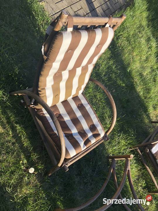 Zestaw ogrodowy ratanowy