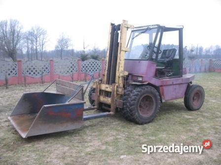 terenowy wózek widłowy DESTA udzwig 36t wielkopolskie Cicha Góra