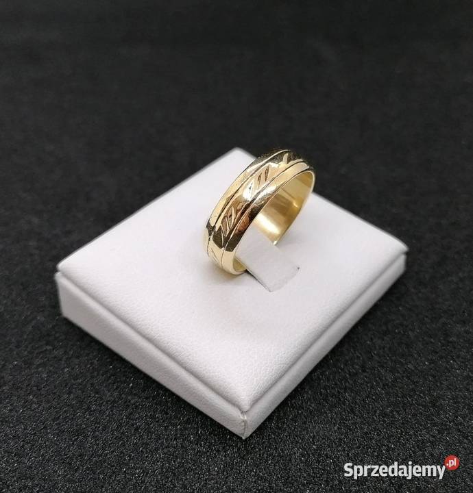 Złota obrączka próby 585 520g Rozmiar 20