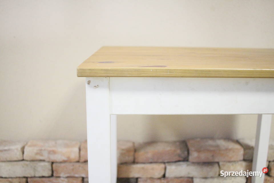 Drewniany stół 74 x 74 IKEA Lerhamn Pszczyna sprzedam