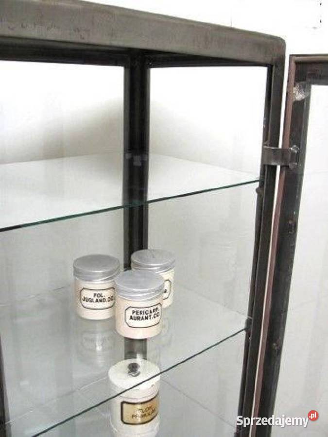 Serwantka Witryna industrialna biblioteka 160cm