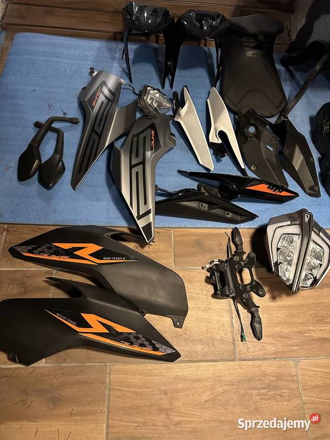 KTM Duke na części 2019r tanio kujawsko-pomorskie Żnin sprzedam
