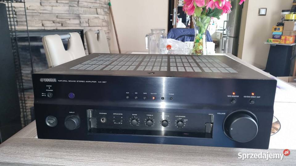 Wzmacniacz stereo YAMAHA AX397 2x60W 8ohm Black sprzedam