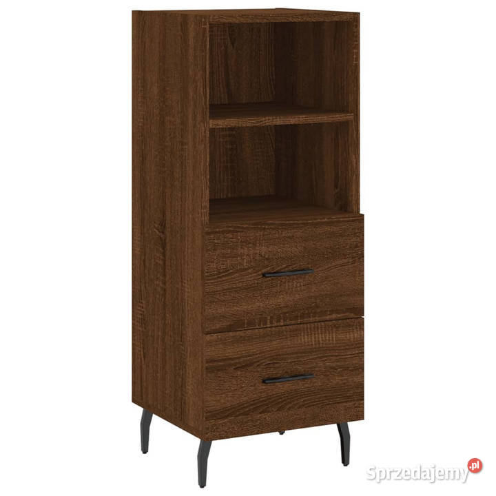 Szafka brązowy dąb 345x34x90 materiał Warszawa