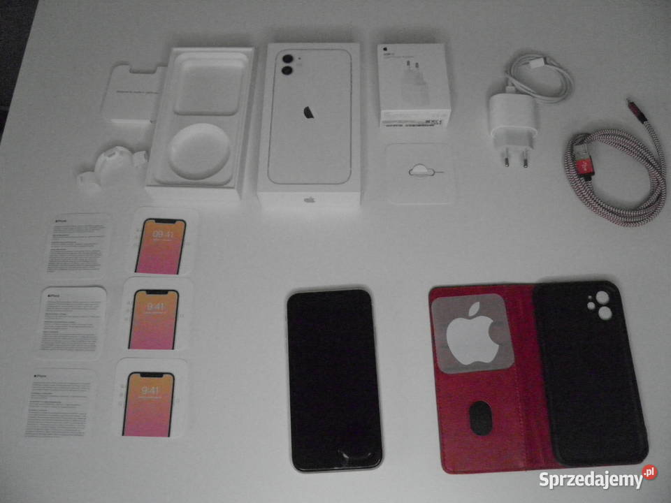 iPhone 11 64 gb z akcesoriami Sosnowiec