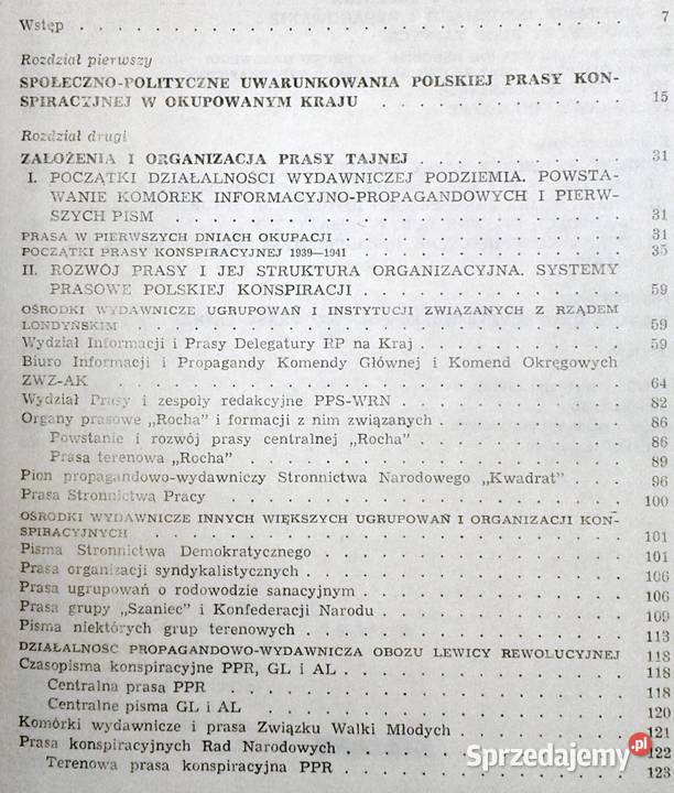Polska konspiracyjna prasa informacyjno