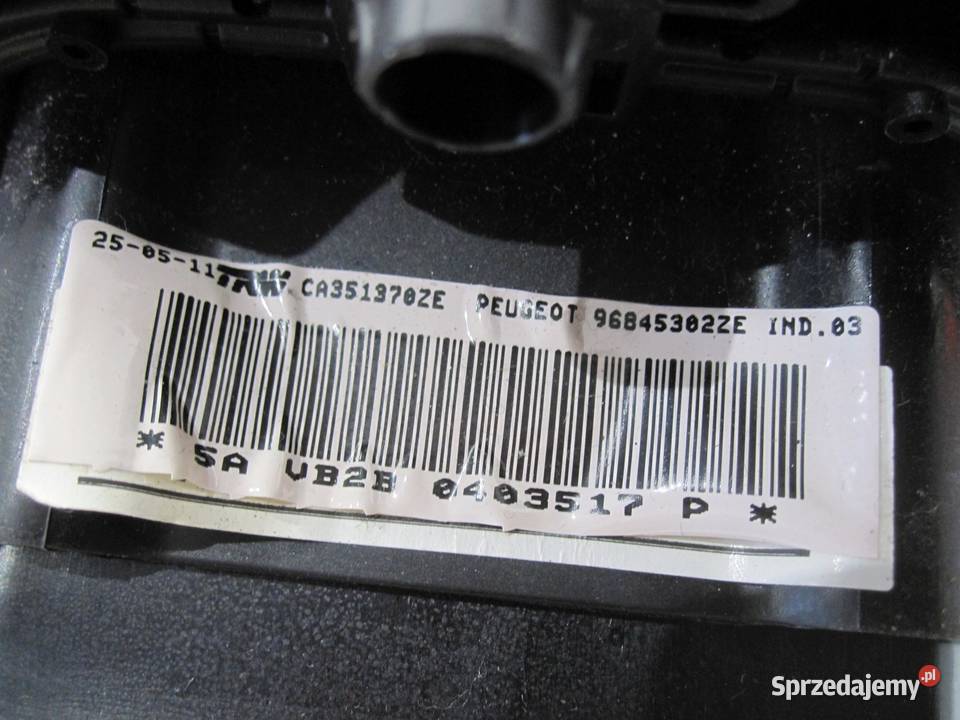 PEUGEOT 3008 I 11r AIRBAG poduszka kierowcy Części samochodowe