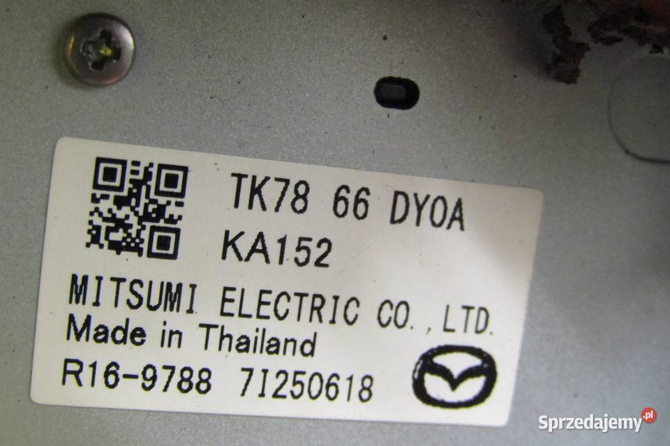 ANTENA NAWIGACJI NAVI MAZDA CX5 CX5 II KF osobowe sprzedam