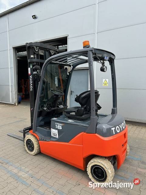 Używany wózek elektryczny Toyota 8FBM16T udźwig elektryczny Jelcz-Laskowice