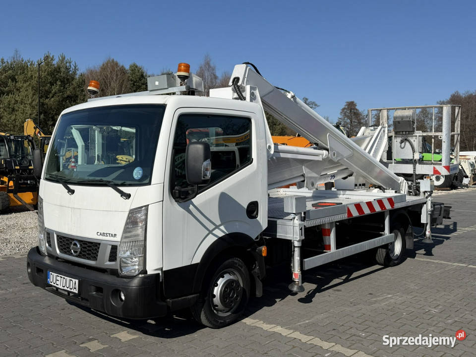 Nissan Cabstar Podnośnik Koszowy Zwyżka Multitel pełny VAT Widełki sprzedam