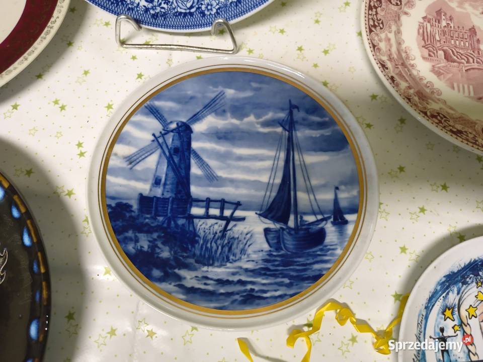 Talerze ozdobne kolekcjonerskie Chorzew