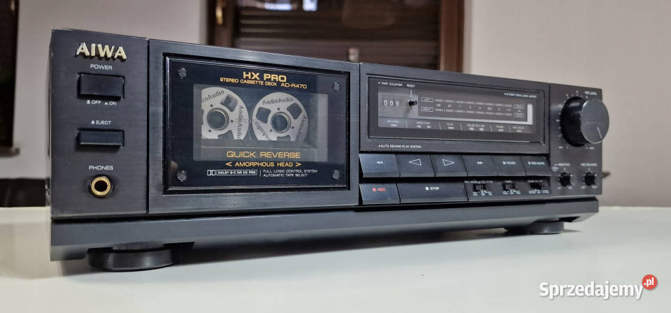 Magnetofon catette deck Aiwa ADR470 AD R 470 Międzychód
