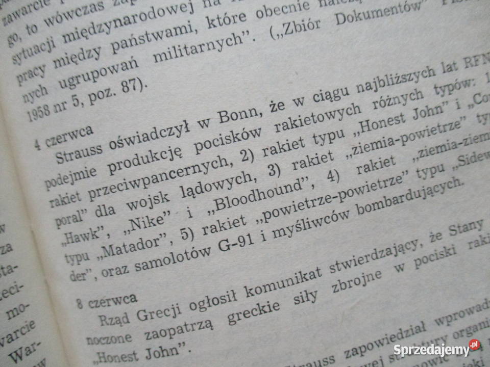 NATOKronika fakty dokumenty polityka wojskowość Łódź