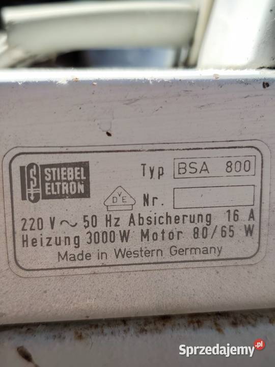Prasownica Walcowa Stiebel Eltron BSA 800 Poddębice