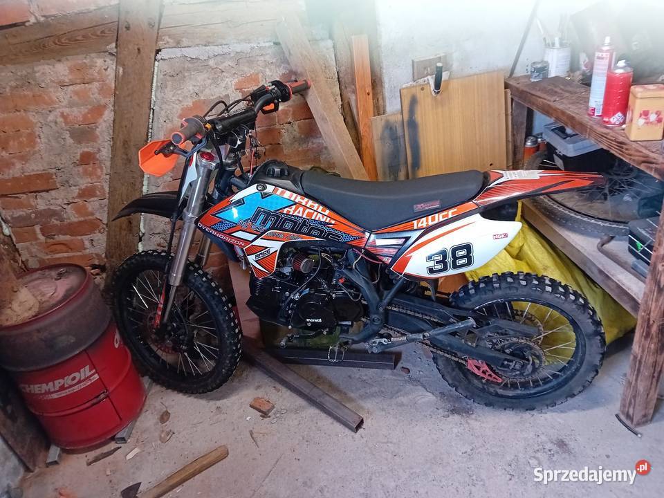 Cross xmotos xb38 140 4t elektryczny starter sprzedam