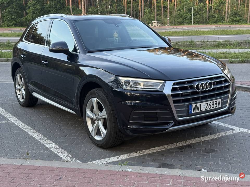 Audi q5 2018 20 tfsi 252 quattro keyless kurtyny powietrzne Wołomin