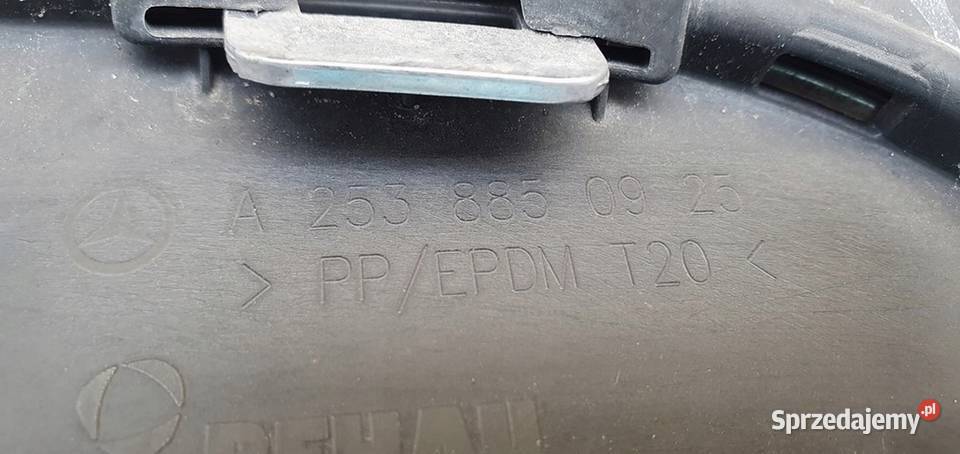 MERCEDES GLC W253 DOKŁADKA ZDERZAKA DYFUZOR Karoseria lubuskie Trzciel