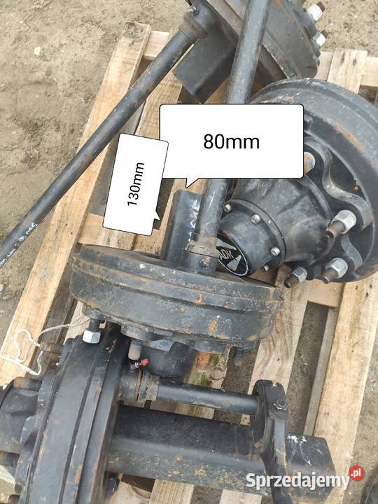 Półoś ADR Średnica hamulców 400 mm Części i osprzęt rolniczy Grudziądz