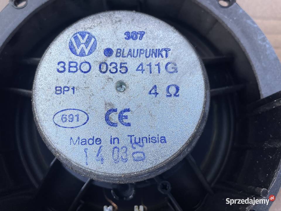 3B0035411 Głośnik głośniki drzwi vw passat b5 fl zachodniopomorskie Szczecin
