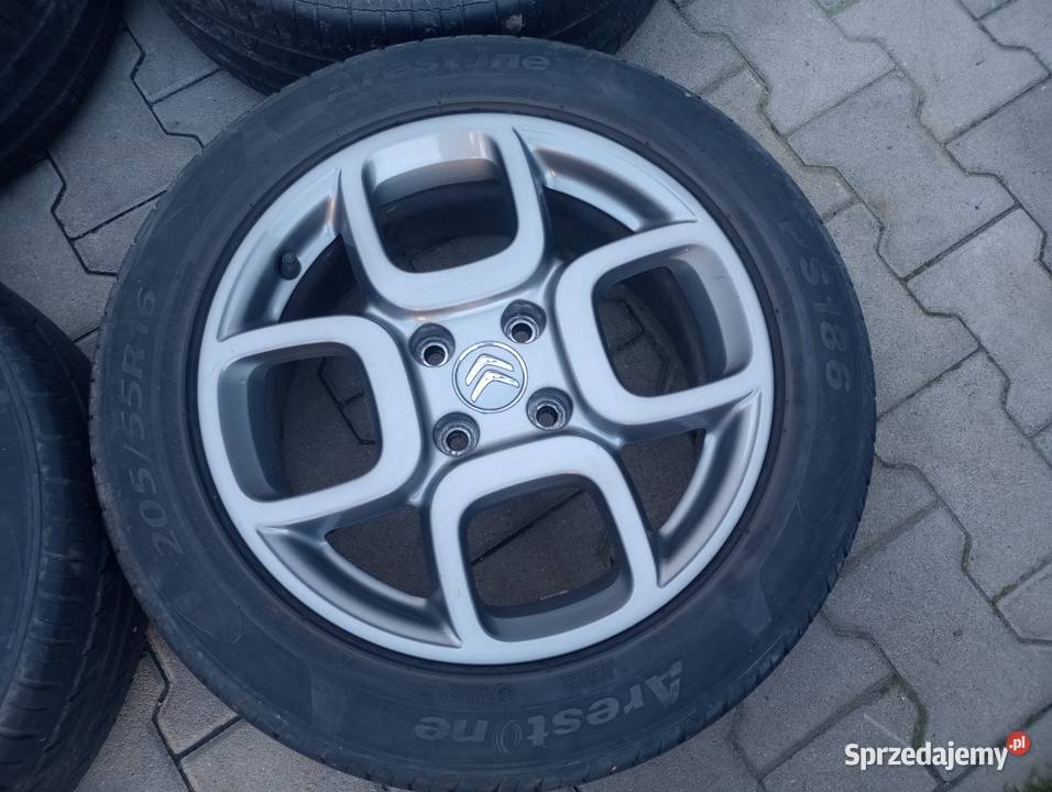 Alufelgi 16 4x108 et19 Oryginalne Citroen C4 aluminiowe Włocławek sprzedam