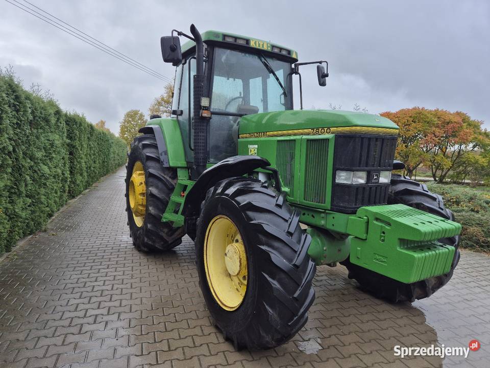 John Deere 7800 podlaskie Siemiatycze