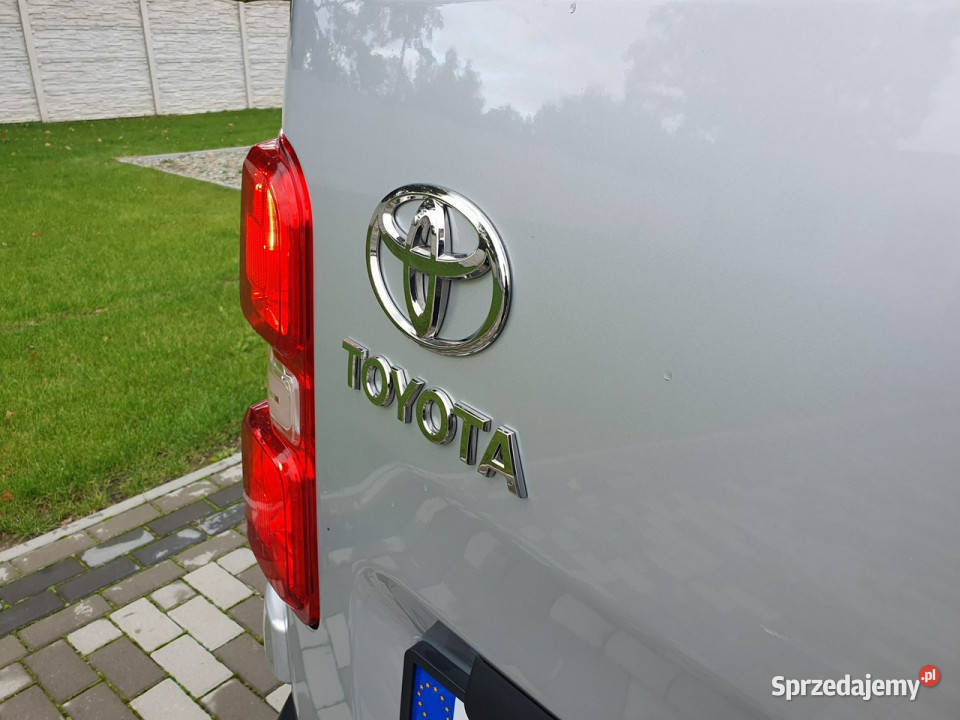 Toyota ProAce 20d 150 Maxi Long 5osobowa Salon światła przeciwmgłowe opolskie Strobice