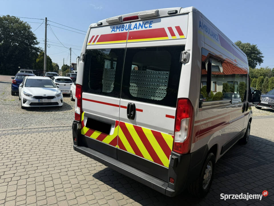 Fiat Ducato Ambulans Rampa diesel śląskie Orzech