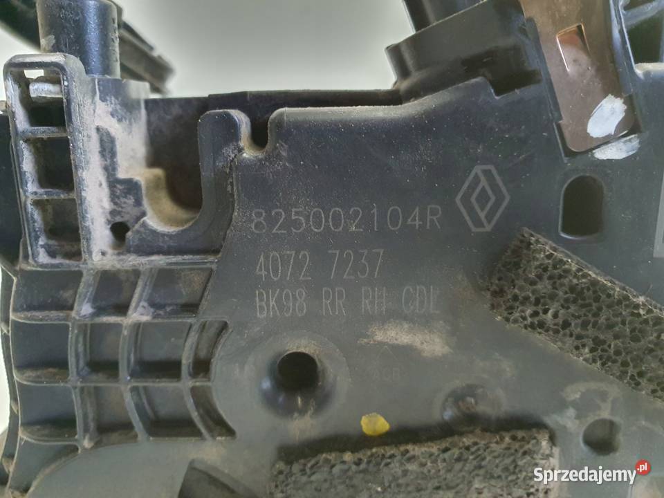 Renault Clio IV ZAMEK DRZWI prawy tył PASAŻERA Rudka