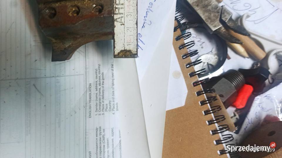 frez głowica z nożami wymiennymi promień wklęsły Produkcja Kłodawa sprzedam