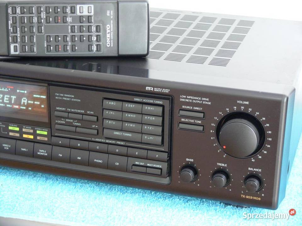 Amplituner Onkyo TX9031 RDS pilot 280 wat