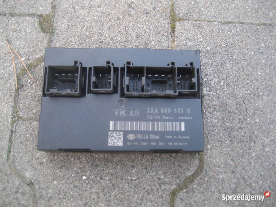 VW PASSAT B7 CC SKODA MODUŁ sterownik KOMFORTU osobowe Rakoniewice