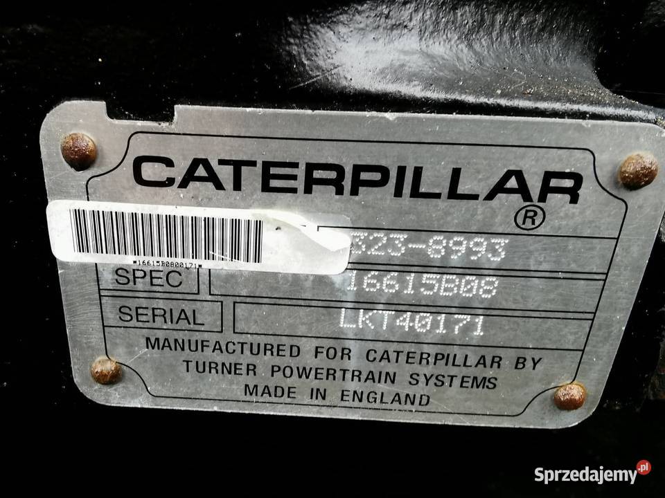 CAT TH 337 2009r Części Wilkowo sprzedam