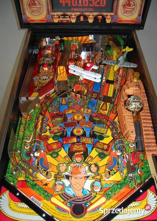 Automat do gry Indiana Jones Flipper Pinball Warszawa