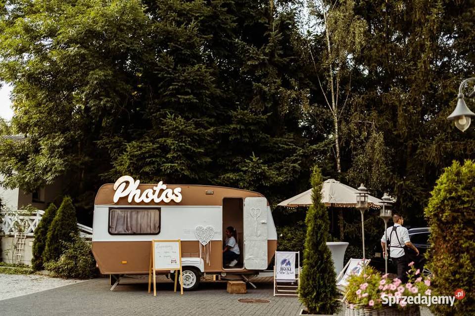 Fotoprzyczepa fotobudka fotobus wesele ślub Usługi Gorzów Wielkopolski