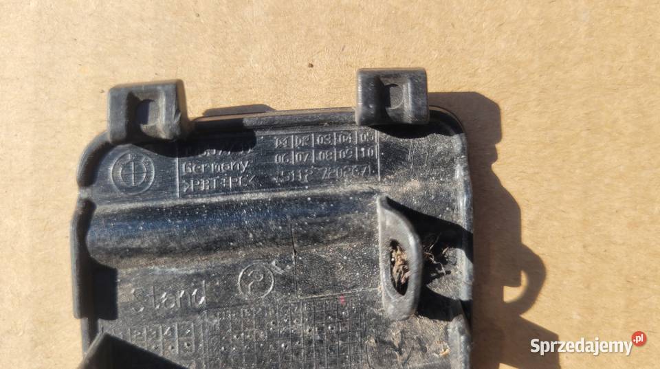 ZAŚLEPKA HAKA ZDERZAKA TYŁ BMW 3 E90 SEDAN LIFT Ruda Śląska sprzedam