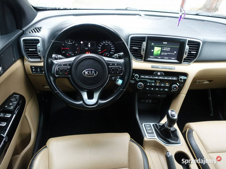 Kia Sportage 16i Klimatronik Alu Ledy Navi Skóra centralny zamek Częstochowa