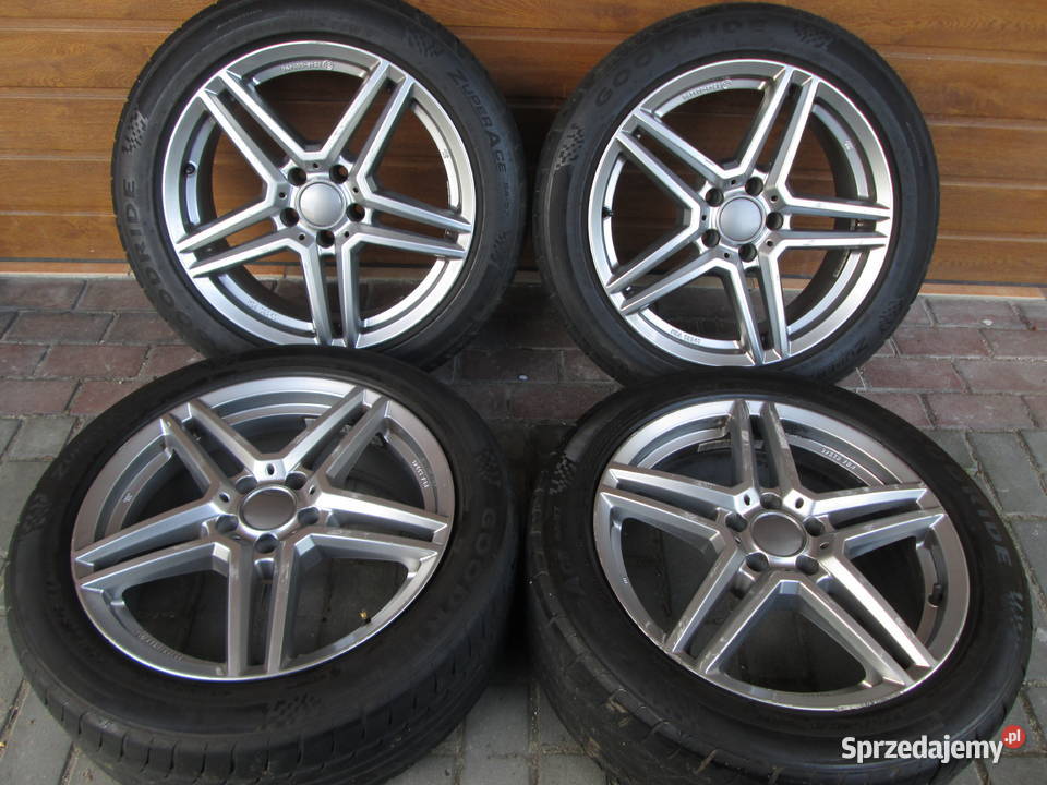 Koła alu 18 Audi VW Mercedes 5x112 opony letnie Kościerzyna