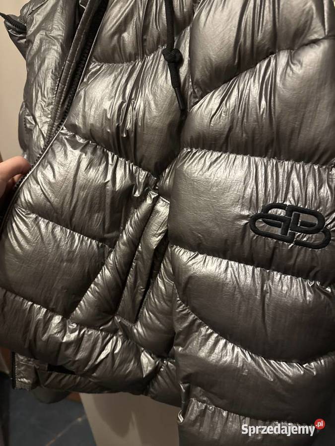 Kurtka Balenciaga z kapturem xxl śląskie sprzedam